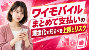 ワイモバイルまとめて支払いを現金化する前に！上限の決まり方と業者の選び方